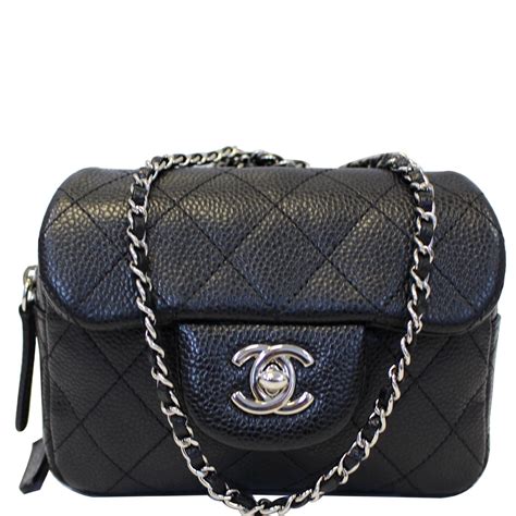 black chanel crossbody petite person|chanel mini bags.